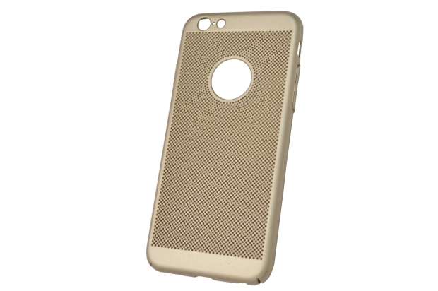 Чехол "LooPe перфорация" iphone 6/6S (золото) 00-209