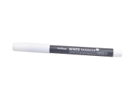 Перманентный маркер MunHwa WPM-05, белый, пулевидный, 1мм