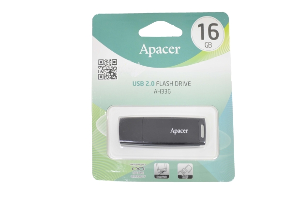 59716 Флэш 16GB USB Apacer AH336 black
