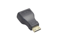Переходник HDMI "гн" - miniHDMI "шт" пластик gold 5-896G