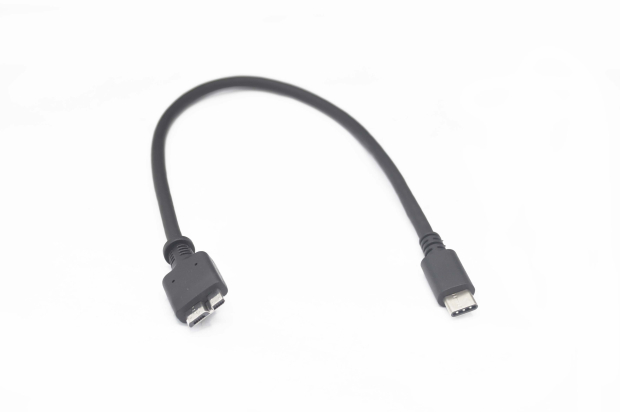 Шнур USB Type-C > micro USB 0.3м (для подключения внешнего жесткого диска) (113079)
