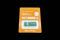 18077 Флэш Qumo 16GB USB 2.0 Optiva 01 (зеленый)