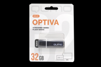 17694 Флэш Qumo 32GB USB 2.0 Optiva 01 (черный)