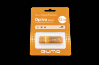 18079 Флэш Qumo 32GB USB 2.0 Optiva 01 (оранжевый)