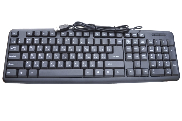 0468907 Клавиатура Defender HB-420 RU black