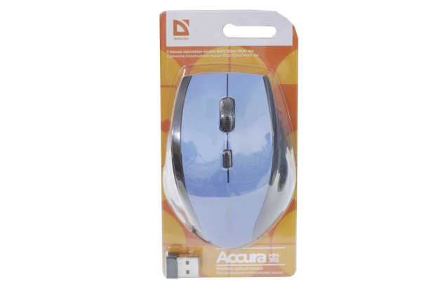 0607759 Мышь USB Defender Accura MM-365 blue