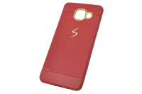 Чехол "re:Case Rubber квадратики" Samsung Galaxy A310 (красный) 00-105