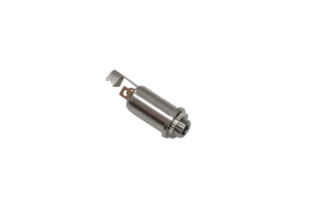 Разъем аудио 3.5mm "гн" стерео металл трубка 1-091 (на корпус)