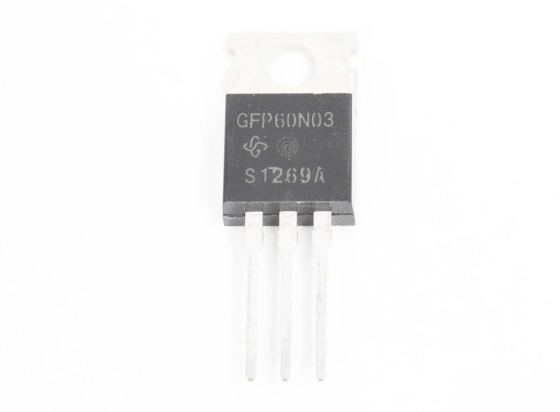 GFP60N03 (30V 60A 62.5W N-Channel MOSFET) TO220 Транзистор
