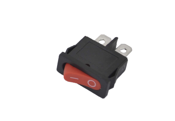 Переключатель KCD1-110O0111RKA 250V 6A On-Off красный (2c)
