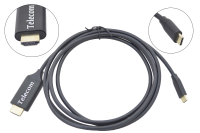Кабель-адаптер USB3.1 Type-C - HDMI 1.8m Telecom (TCC008)
