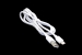 Кабель Borofone BX14 USB - Lightning, 1м, белый — фото 1