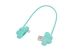 Кабель-брелок JOYROOM Lucky Clover S-L125 USB-Lightning, зеленый — фото 1
