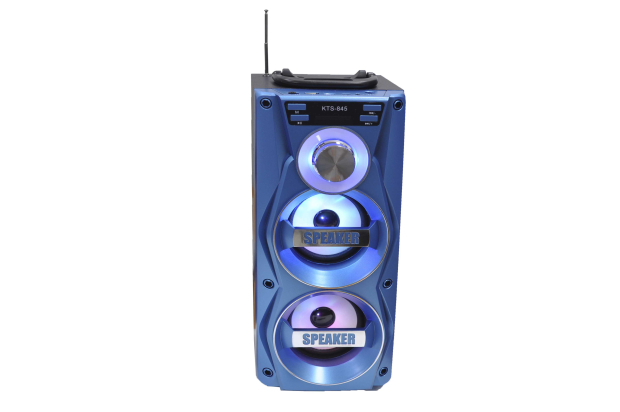 12981 Колонка с Bluetooth KTS-846 (TF, USB, 2x5W, FM, встроенный аккумулятор, AUX)