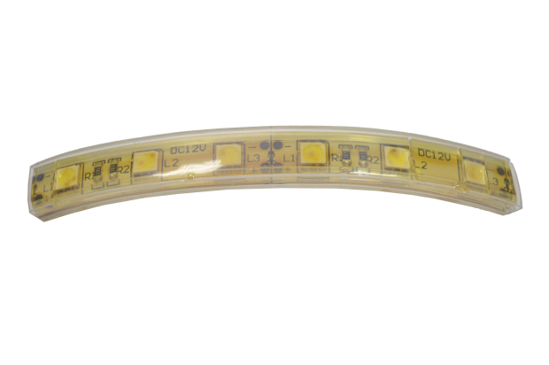 Светодиодная лента герметичная SMD5050 12V (сегмент 3 шт. - 5см) белая холодная
