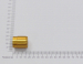 Ручка для аппаратуры D=15mm H=17mm gold