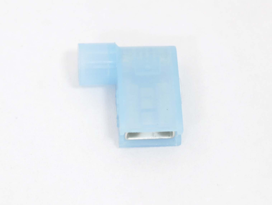 Клемма плоская флажковая "гн" 6.3mm синяя BNYF-2 (FLDNY-2)