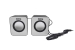 Колонки 2.0 Dialog Colibri AC-02UP black-white 6W RMS — фото 1