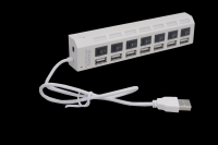 USB Hub HI-Speed, 7 портов, белый
