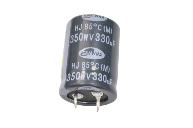 330mkF 350v  85C SAMWHA HJ mini конденсатор