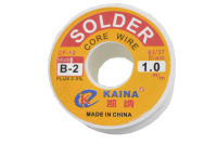 Припой 100 грамм 1.0 мм флюс (63%Sn,37%Pb) CF10 Kaina B-2