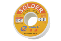 Припой 100 грамм 0.8 мм флюс (63%Sn,37%Pb) CF10 Kaina B-2