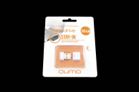 18326 Флэш Qumo 16Gb USB 2.0 Nano (белый)