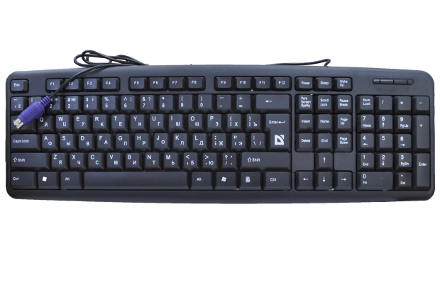0182995 Клавиатура Element HB-520 black Defender PS/2B