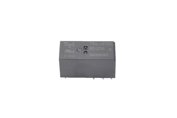 Реле TRIL-12VDC-SD-2CM-R Катушка 12V, две группы, 8А 28.5х12.4х15.5
