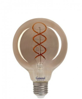 684900 Лампа светодиодная General Loft шар G95DSS-E27-6W,1.8K 95x136 филамент (нитевидная) дымчатая