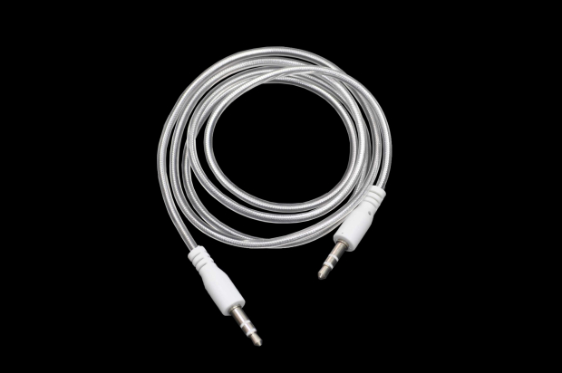 Шнур 3.5mm "шт" стерео - 3.5mm "шт" стерео 1.0м белый (силикон) 18-4083-9