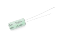 2.2mkF 100v  85C Capxon NP (неполярный) конденсатор
