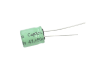 47mkF  50v  85C Capxon NP (неполярный) конденсатор