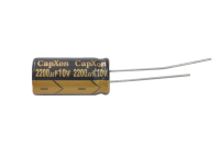 2200mkF  10v 105C Capxon LZ (комп.) конденсатор