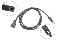 Шнур HDMI "шт" - HDMI "гн" 1.5м A4704 (удлинитель)