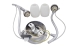 Светильник Rivoli Capri W/C-2xG9-40W-Chrome — фото 4