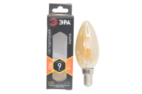 Лампа светодиодная Эра F-LED B35-9W-827-E14 gold