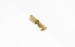 Клемма трубчатая D=3.5mm "гн" gold DJ221-3.5 — фото 1