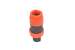 Разъем Speacon "шт" пластик на кабель оранжевый (68mm)