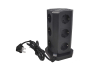 42086 Сетевой фильтр Qumo Power Tower Pro PD 8SP4U 9 розеток+4USB 2,0м