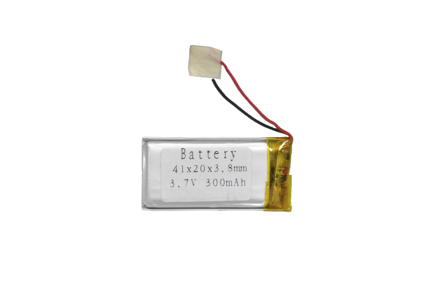 Аккумулятор 3.7V  300mAh 41x20x3.8mm Li-Pol с контролем зарядки
