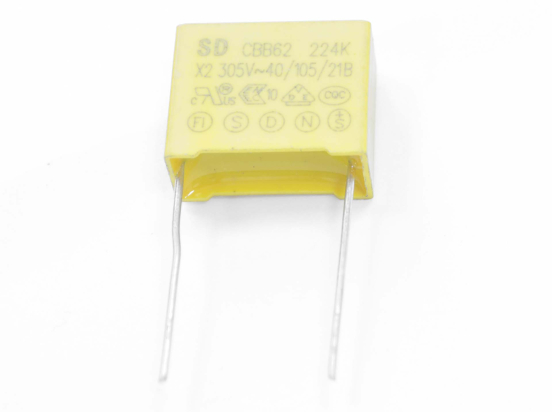 CAP  0.22mkF  305V 20% (224) MKP-X2 полипропиленовый конденсатор