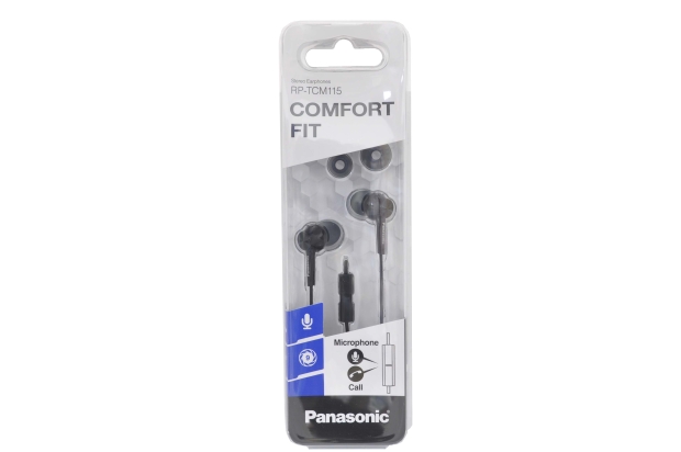 0617430 Наушники Panasonic RP-TCM115GC-K, черные