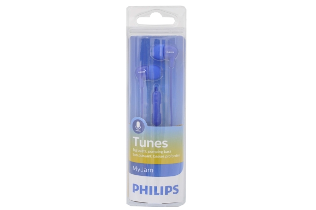 0692635 Наушники Philips SHE3555BL/00, синие