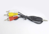Шнур 3.5mm "шт" 4C - 3 x RCA "шт" 0.3м RC-35