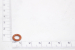 Кольцо уплотнительное силиконовое D= 9.5mm H=2mm