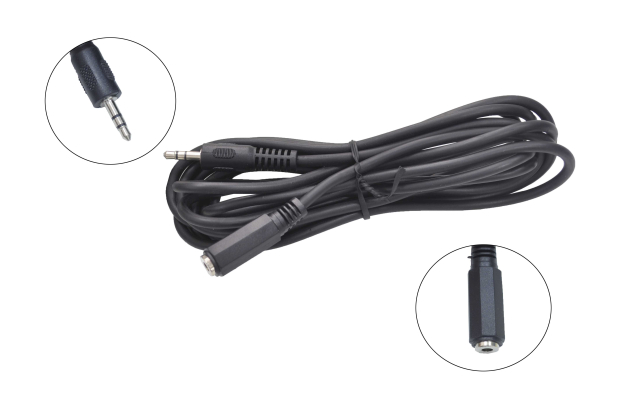 Шнур 3.5mm "шт" стерео - 3.5mm "гн" стерео 3.0м (удлинитель) FC-A-0007 (JD-26)