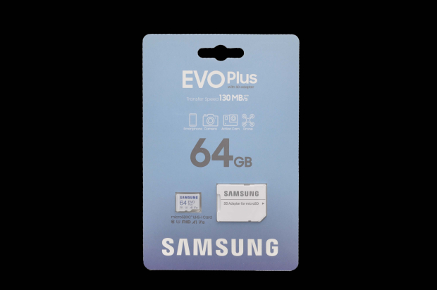 49757 Карта памяти Samsung Evo Plus microSDXC 64Gb Glass10, UHS-I, U1, с адаптером