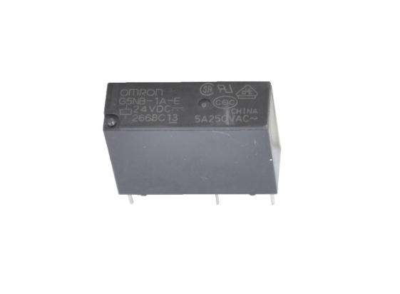 Реле G5NB-1A-E Катушка 24V, одна группа, 5А 20.5.х7.2х15.3