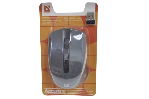 0464904 Мышь USB Defender Accura MM-935 серый
